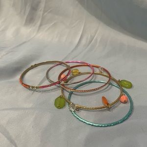 Bangle bracelets
